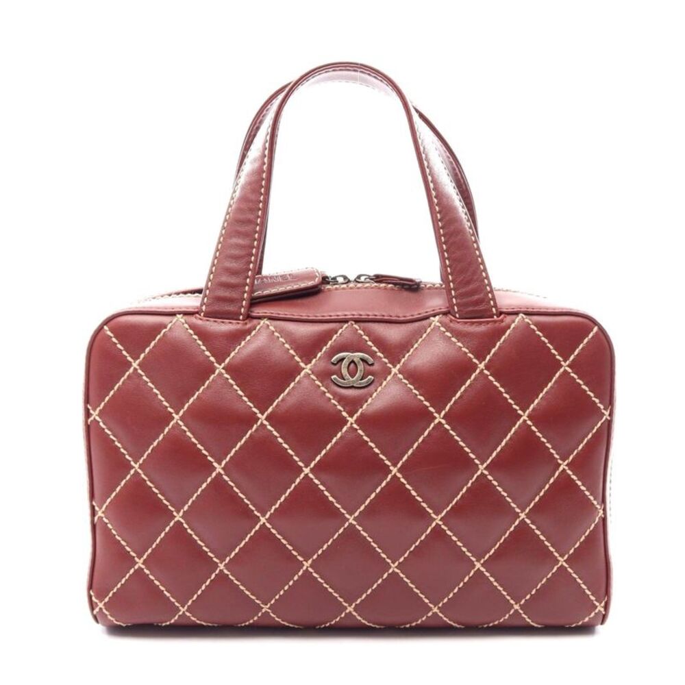 Chanel Wild Stitch Leather Handbag